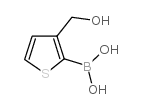 3-(HYDROXYMETHYL)THIOPHEN-2-YL-2-BORONIC ACID结构式