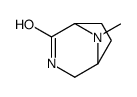 8-methyl-3,8-diazabicyclo[3.2.1]octan-4-one结构式