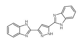 2,2'-(1H-PYRAZOLE-3,5-DIYL)BIS(1H-BENZO[D]IMIDAZOLE)结构式