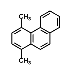 1,4-二甲基菲结构式