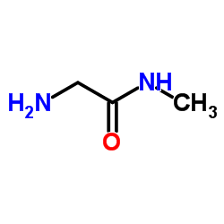 2-氨基-N-甲基乙酰胺结构式