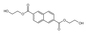 bis(2-hydroxyethyl) naphthalene-2,6-dicarboxylate结构式