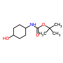 4-(Boc-氨基)环己醇结构式