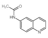 Acetamide,N-6-quinolinyl-结构式