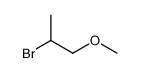 Propane, 2-bromo-1-methoxy-结构式