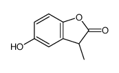 5-hydroxy-3-methyl-3H-1-benzofuran-2-one结构式