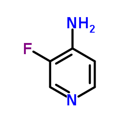 3-氟-4-氨基吡啶结构式