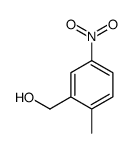 (2-甲基-5-硝基-苯基)-甲醇结构式