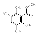 Benzoic acid,2,3,5,6-tetramethyl-, methyl ester结构式