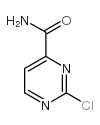 2-氯-4-嘧啶羧酰胺结构式