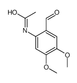 N-(2-FORMYL-4,5-DIMETHOXY-PHENYL)-ACETAMIDE结构式