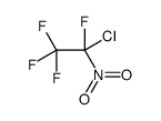 1-chloro-1,2,2,2-tetrafluoro-1-nitroethane结构式