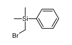 bromomethyl-dimethyl-phenylsilane结构式