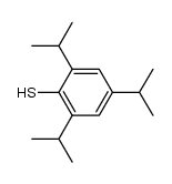 2,4,6-三异丙基苯硫酚结构式