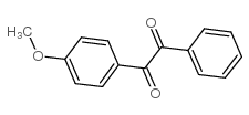 1,2-Ethanedione,1-(4-methoxyphenyl)-2-phenyl-结构式