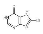 8-Chlorohypoxanthine结构式