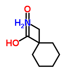 Cyclohexanecarboxylic acid, 1-(aminomethyl)- (9CI)结构式