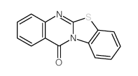 [1,3]benzothiazolo[2,3-b]quinazolin-12-one结构式