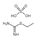 S-ethyl-isothiourea, sulfate结构式
