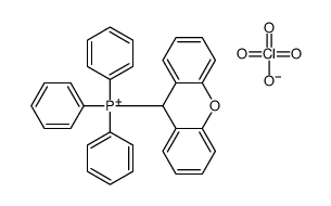 triphenyl(9H-xanthen-9-yl)phosphanium,perchlorate结构式