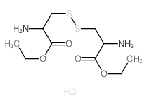 L-胱氨酸双(乙酯)二盐酸盐结构式