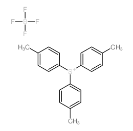 Sulfonium, tri-p-tolyl-, tetrafluoroborate (1-)结构式