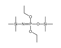 diethoxy-trimethylsilylimino-trimethylsilyloxy-λ5-phosphane结构式