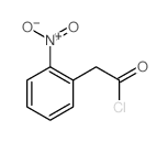 Benzeneacetyl chloride,2-nitro-结构式