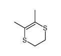2,3-dihydro-5,6-dimethyl-1,4-dithiin结构式