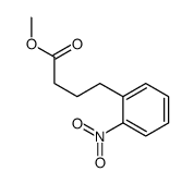 methyl 4-(2-nitrophenyl)butanoate结构式