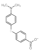 Benzenamine,N,N-dimethyl-4-[(4-nitrophenyl)thio]-结构式