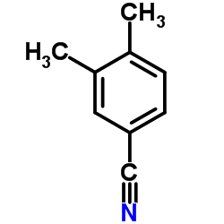 3,4-二甲基苯腈结构式