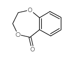 2,3-二氢-5H-1,4-苯并二氧蒎-5-酮结构式