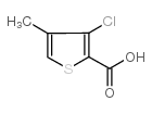 3-氯-4-甲基-2-硫代苯羧酸结构式