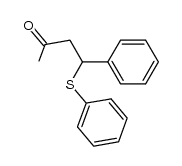 4-phenyl-4-phenylsulfanyl-butan-2-one结构式