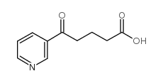 5-OXO-5-(3-PYRIDYL)VALERIC ACID结构式
