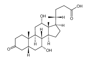 3-氧代脱氧胆酸结构式