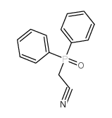 (DIPHENYLPHOSPHORYL)ACETONITRILE结构式