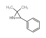Aziridine,2,2-dimethyl-3-phenyl-结构式