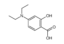 4-二乙氨基水杨酸结构式