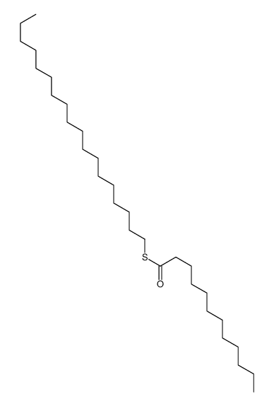 S-Octadecyl dodecanethioate结构式