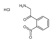 2-AMINO-1-(2-NITRO-PHENYL)-ETHANONE HYDROCHLORIDE结构式