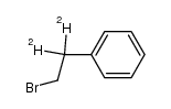 [2,2-D2]-1-Brom-2-phenylethan结构式
