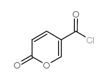 2-OXO-2H-PYRAN-5-CARBONYL CHLORIDE结构式