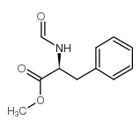 甲酰基-L-苯丙氨酸甲酯结构式
