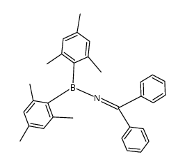 Dimesityl[(diphenylmethylene)amino]borane结构式