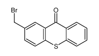 2-(bromomethyl)thioxanthen-9-one结构式
