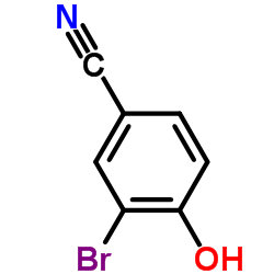 3-溴-4-羟基氰苯结构式