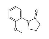 N-(METHOXYPHENYL)-2-PYRROLIDONE结构式