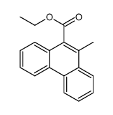 ETHYL 10-METHYL-9-PHENANTHRENECARBOXYLATE结构式
